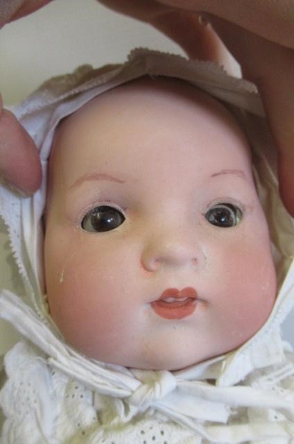 Two bisque socket head dolls Image