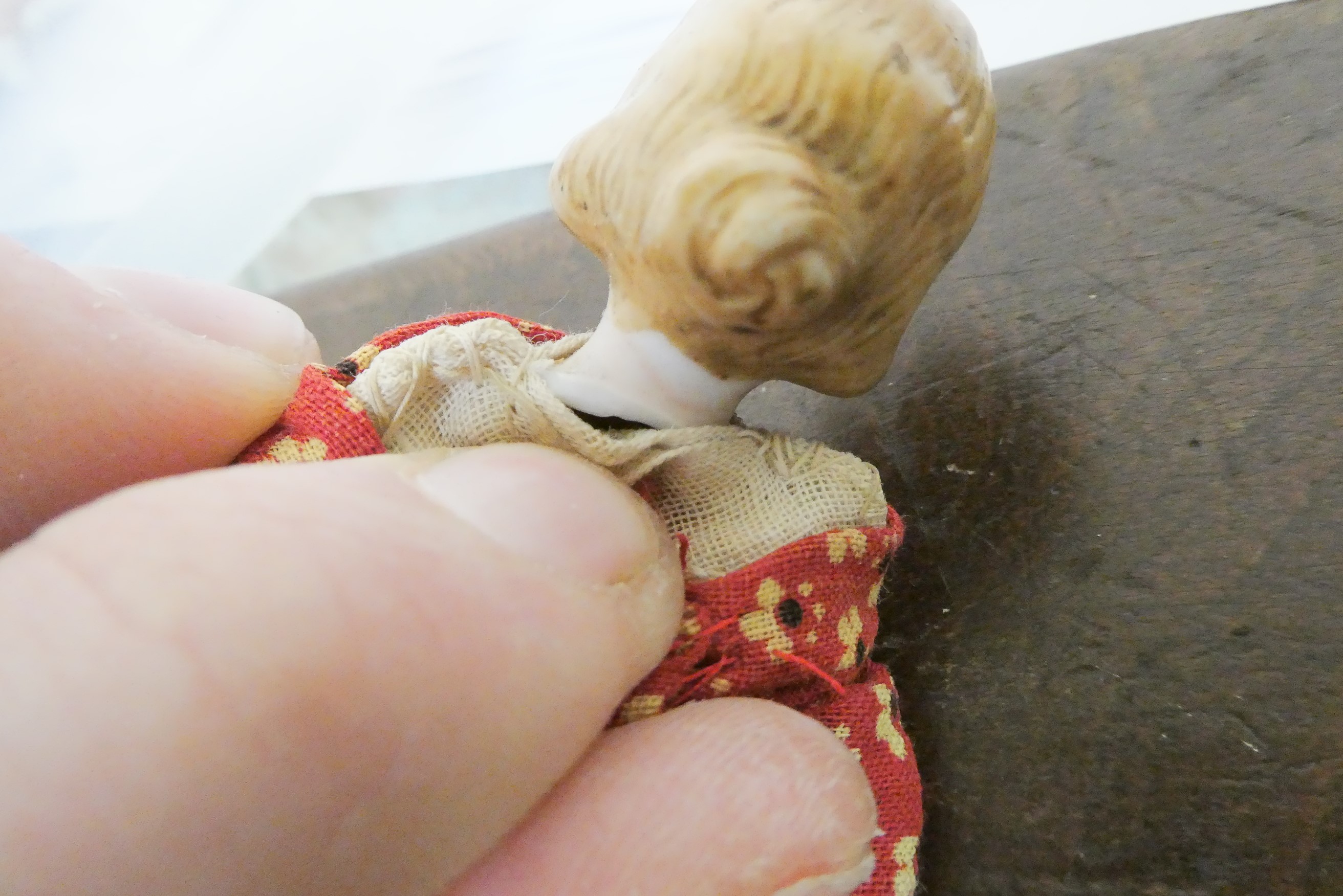 Eight doll's house dolls Image