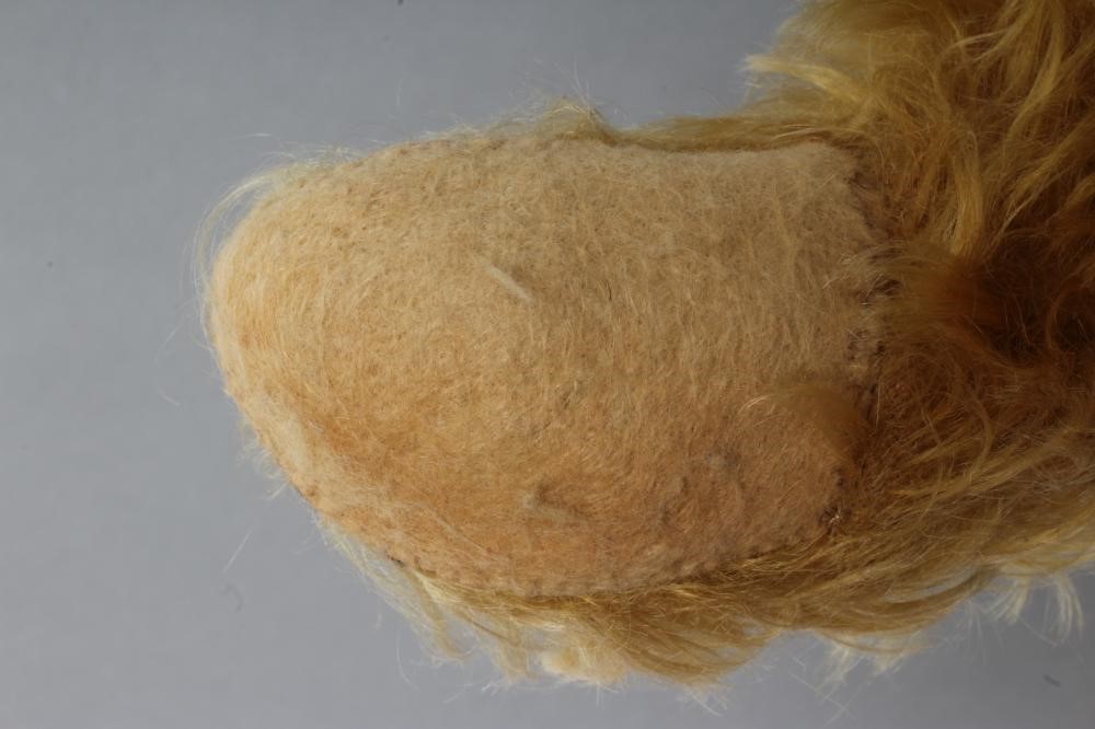 A pre-war German long haired jointed teddy bear Image