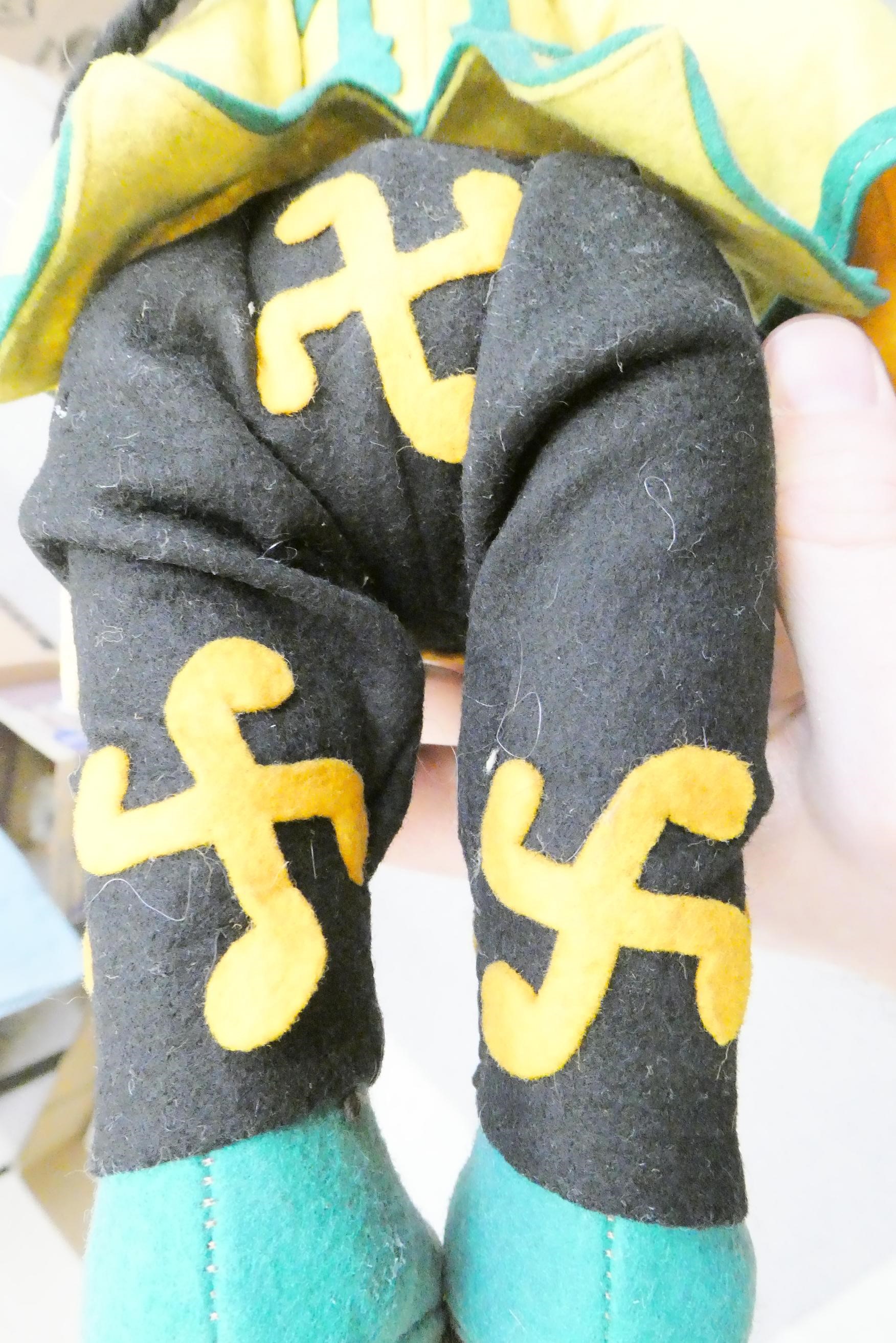 A rare pre-war Lenci opium seller doll Image