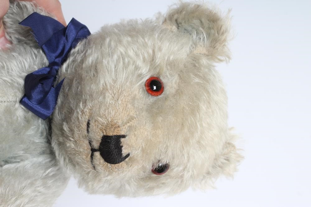 A rare pair of Chiltern blue teddy bears Image