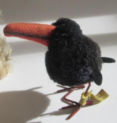 Three small Steiff plush characters Image