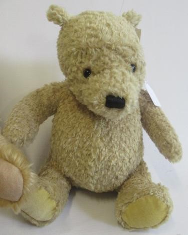 Three collectors teddy bears Image