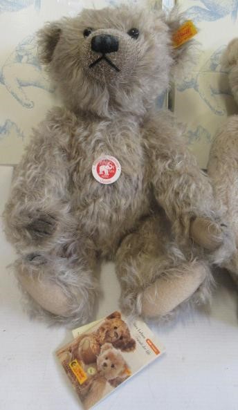 Three boxed Steiff bears Image
