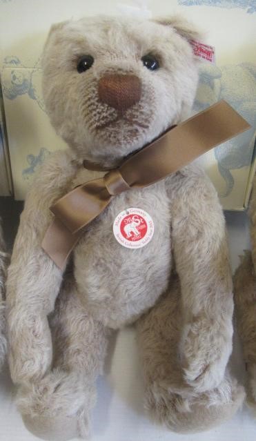 Three boxed Steiff bears Image