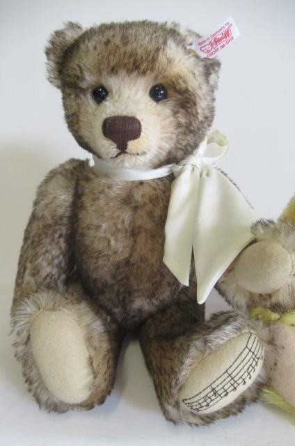 Two Steiff musical bears Image
