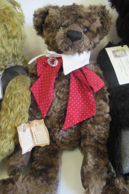 Four collector's bears Image