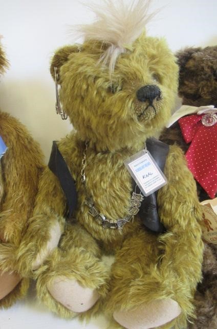 Four collector's bears Image