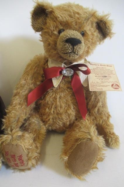 Four Collector's bears Image