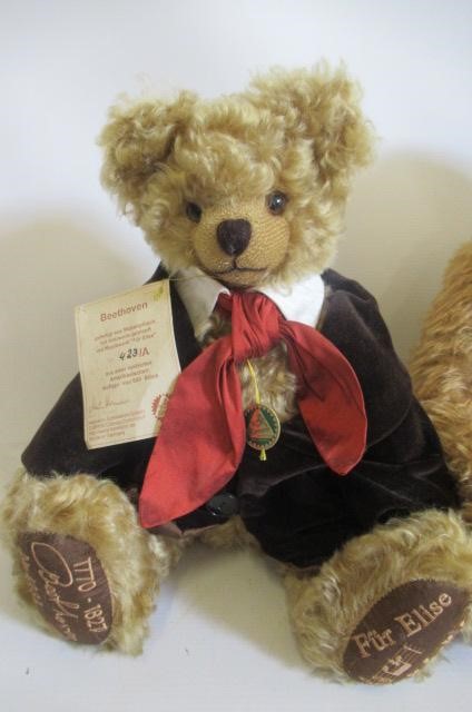 Four Collector's bears Image