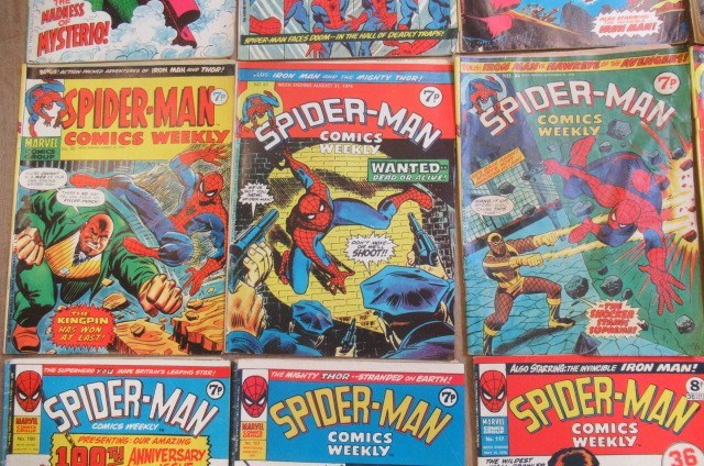28 Marvel Spider-Man comics Image