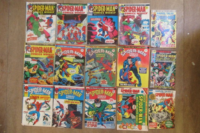 28 Marvel Spider-Man comics Image