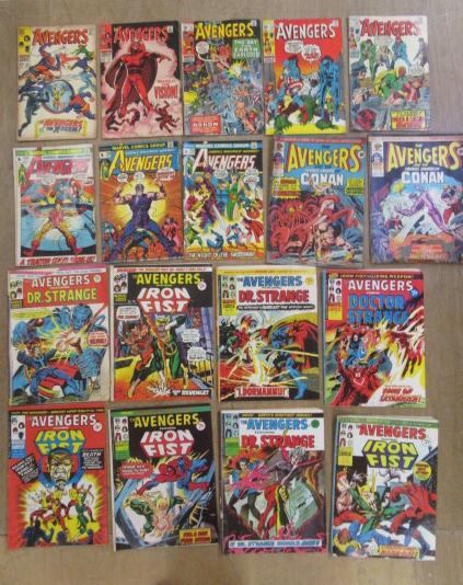54 Marvel Avengers comics Image