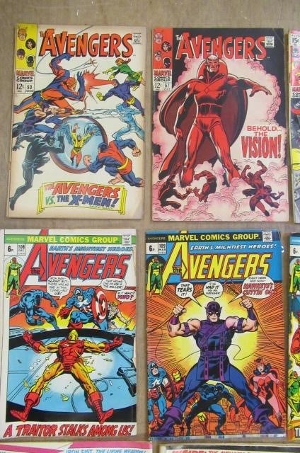 54 Marvel Avengers comics Image