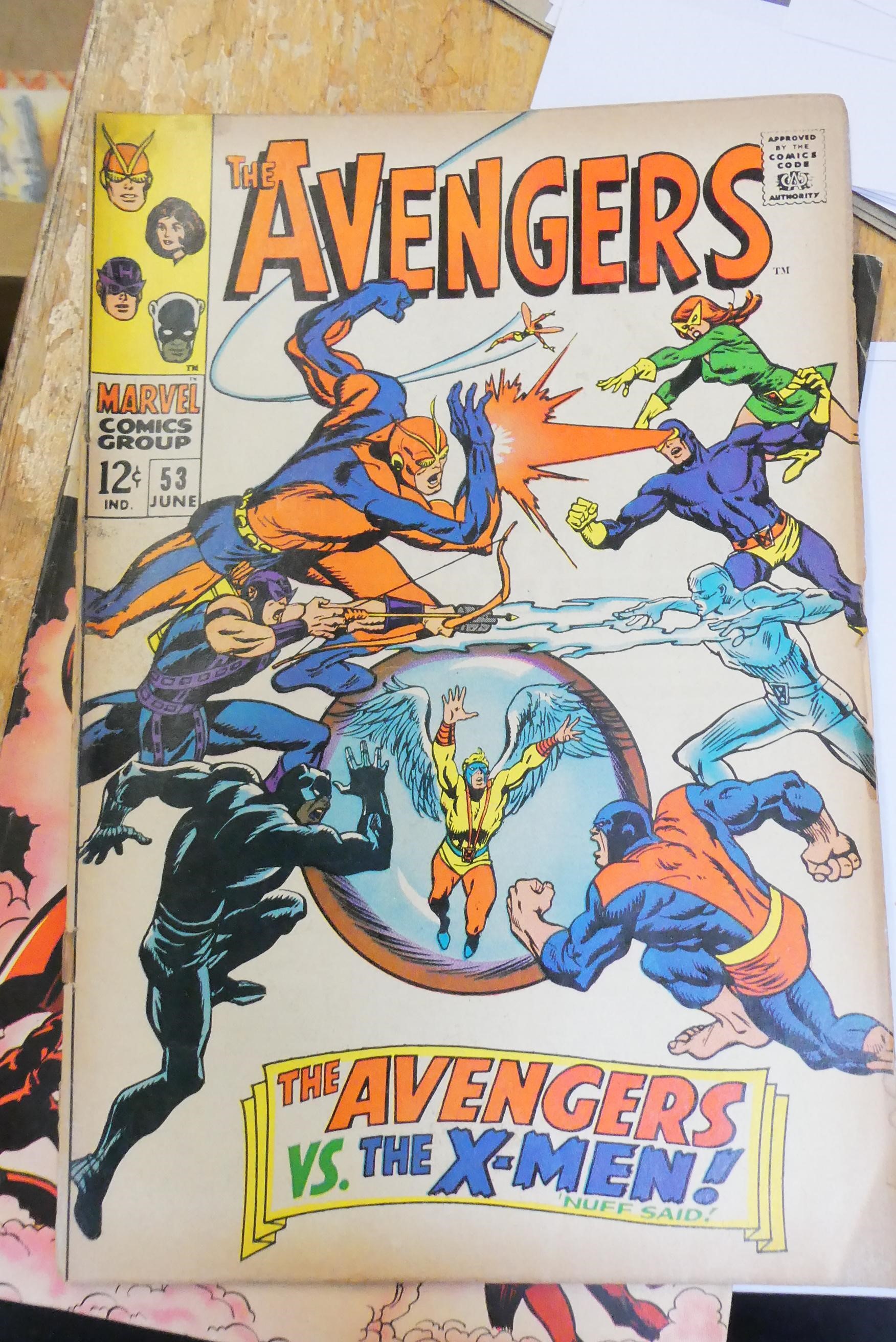 54 Marvel Avengers comics Image