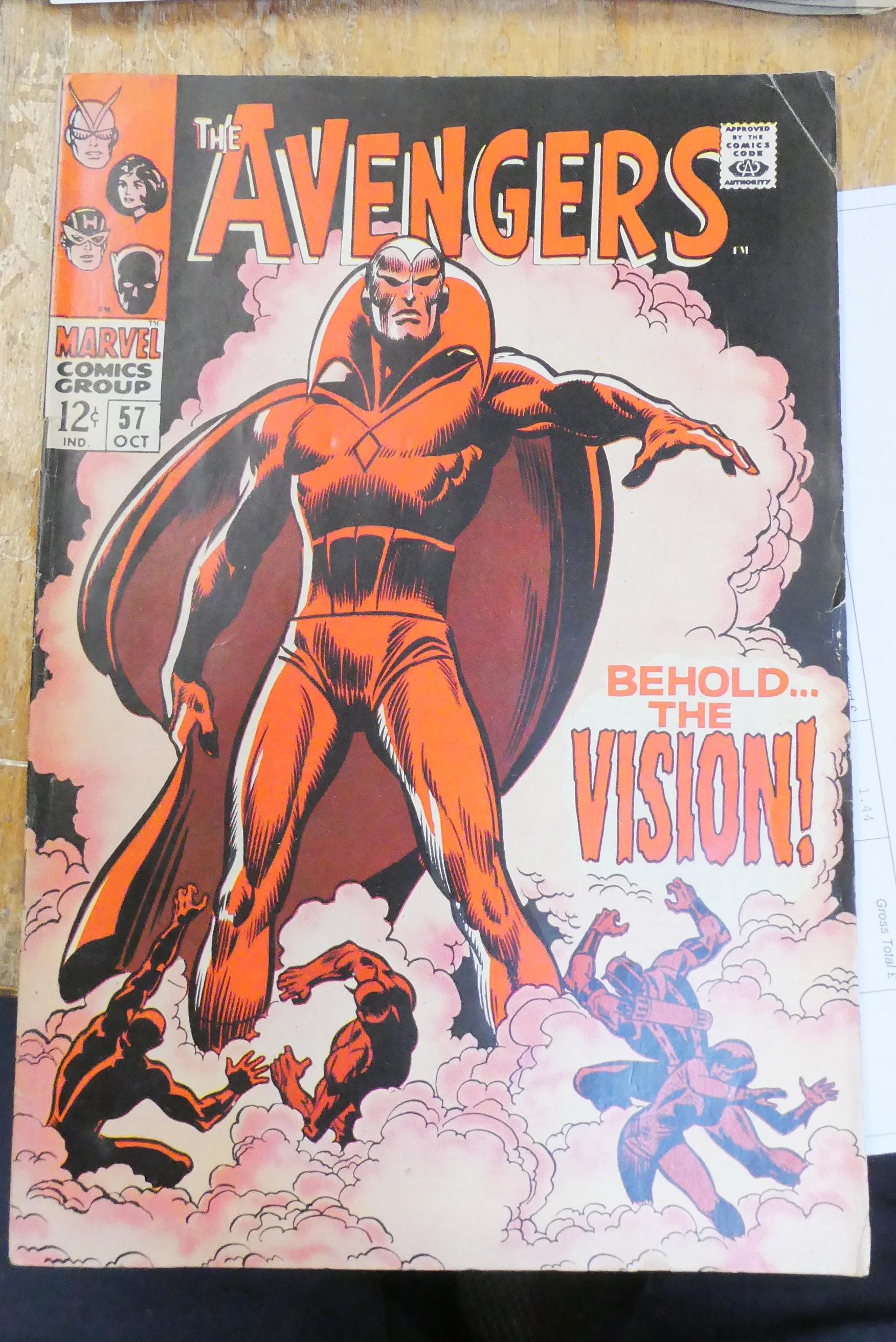 54 Marvel Avengers comics Image