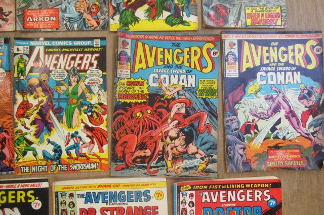 54 Marvel Avengers comics Image