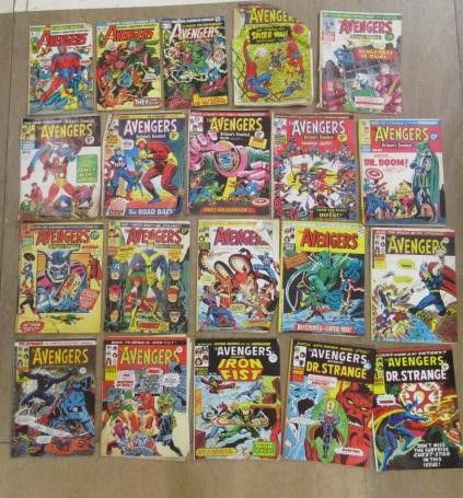 54 Marvel Avengers comics Image