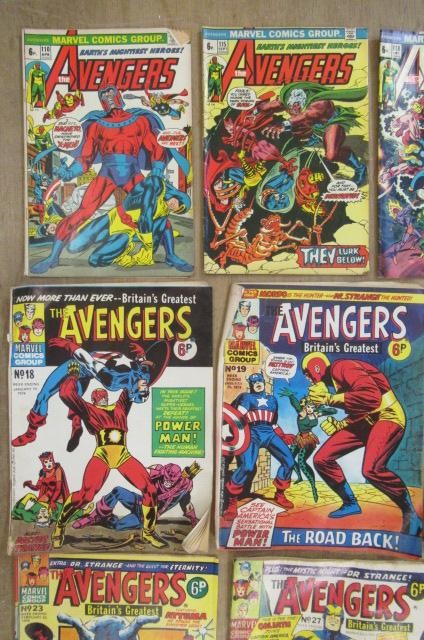 54 Marvel Avengers comics Image