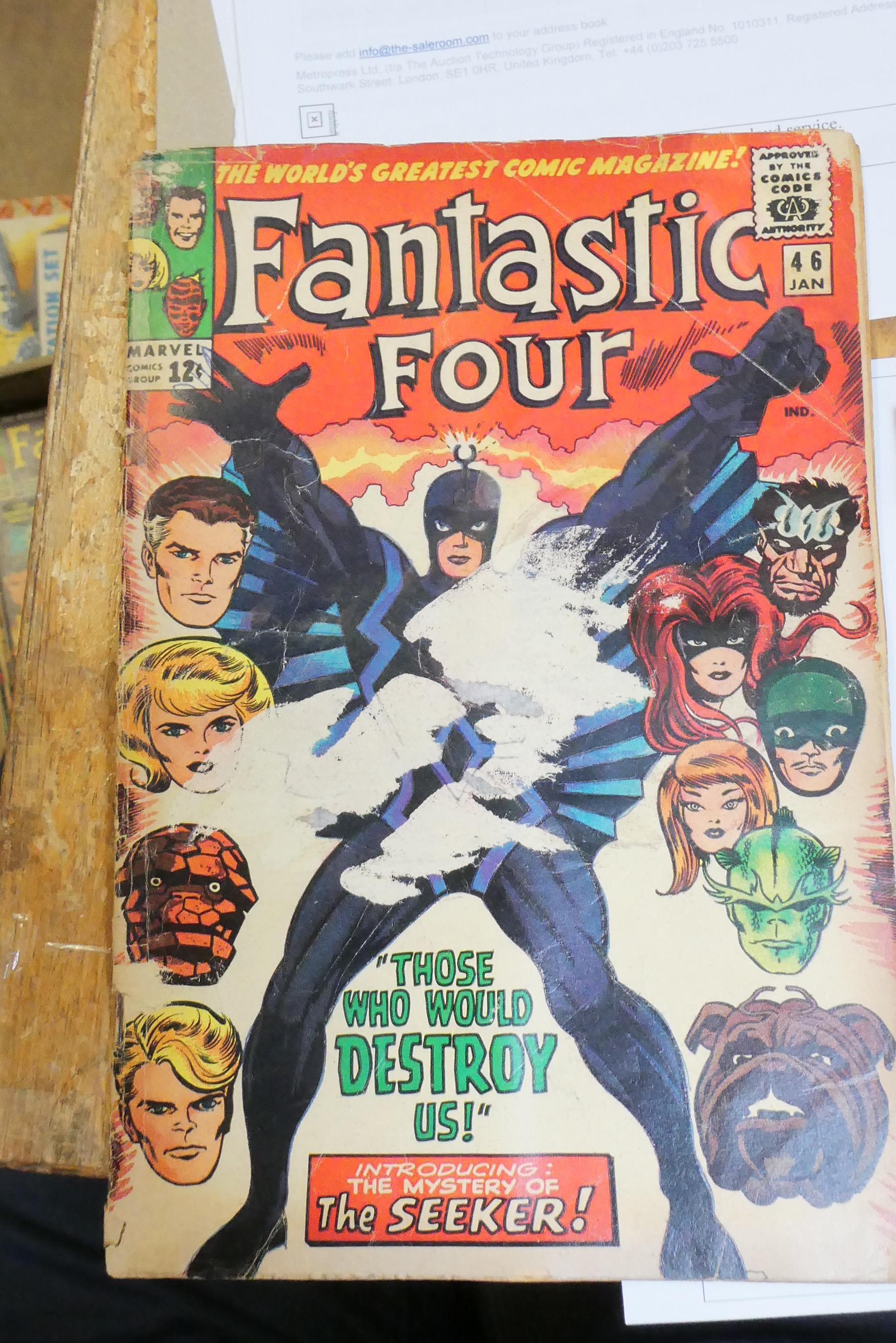 35 Marvel Fantastic Four comics Image