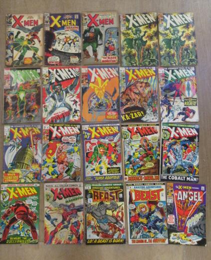 20 Marvel X-Men comics Image
