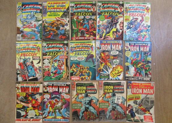 15 Marvel Iron Man & Captain America comics Image
