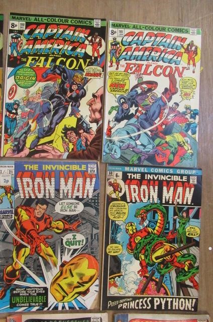 15 Marvel Iron Man & Captain America comics Image