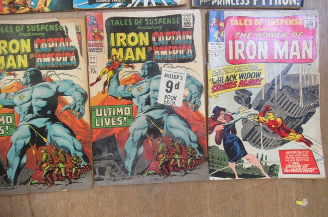 15 Marvel Iron Man & Captain America comics Image