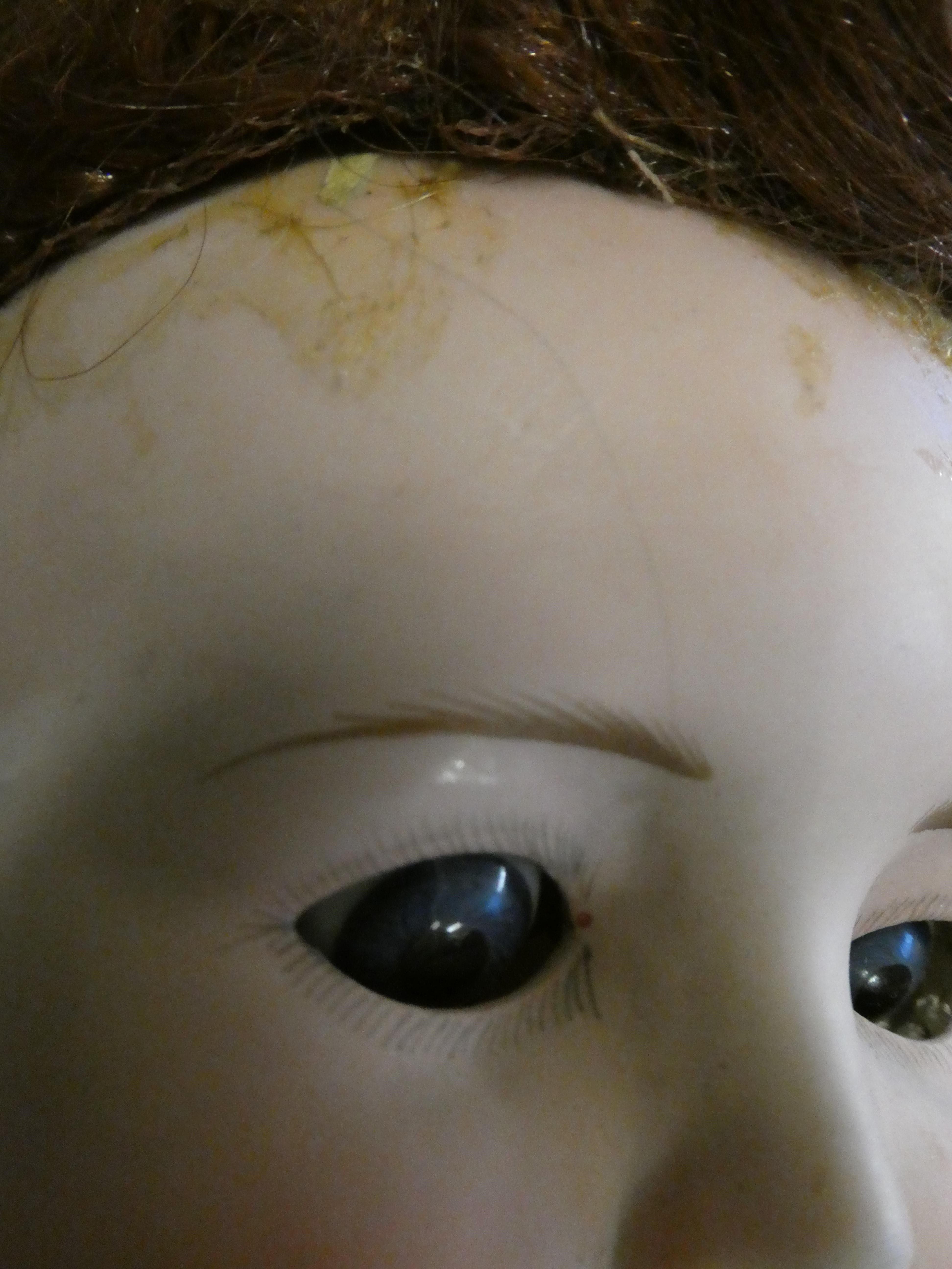 A Japanese Nippon bisque socket head character doll Image