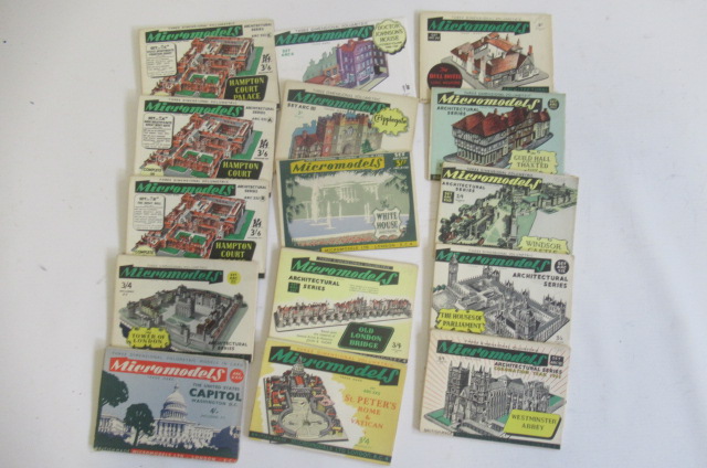 Fifteen Micro Models architectural models Image