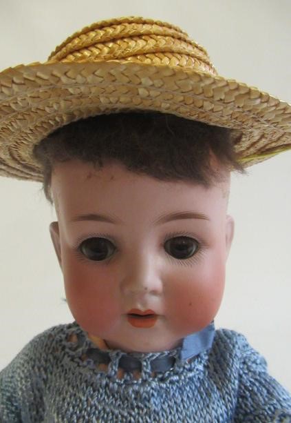 A Porzellanfabrik Mengersgereuth bisque socket head doll Image