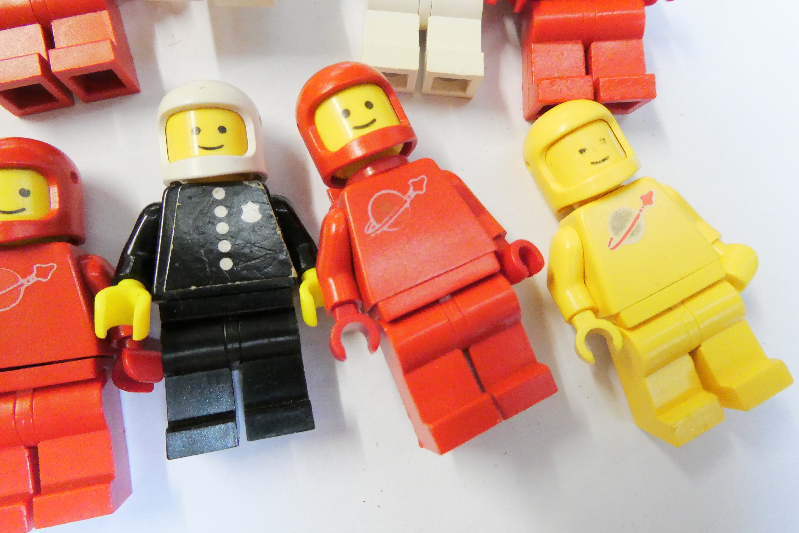 Lego and Lego Sets from the 1970's including Set 8 and 20 Image