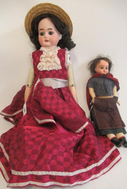 Two antique dolls Image