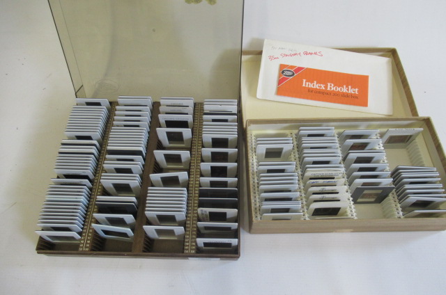 A large quantity of photographic slides of television sci-fi programmes including Stingray Image