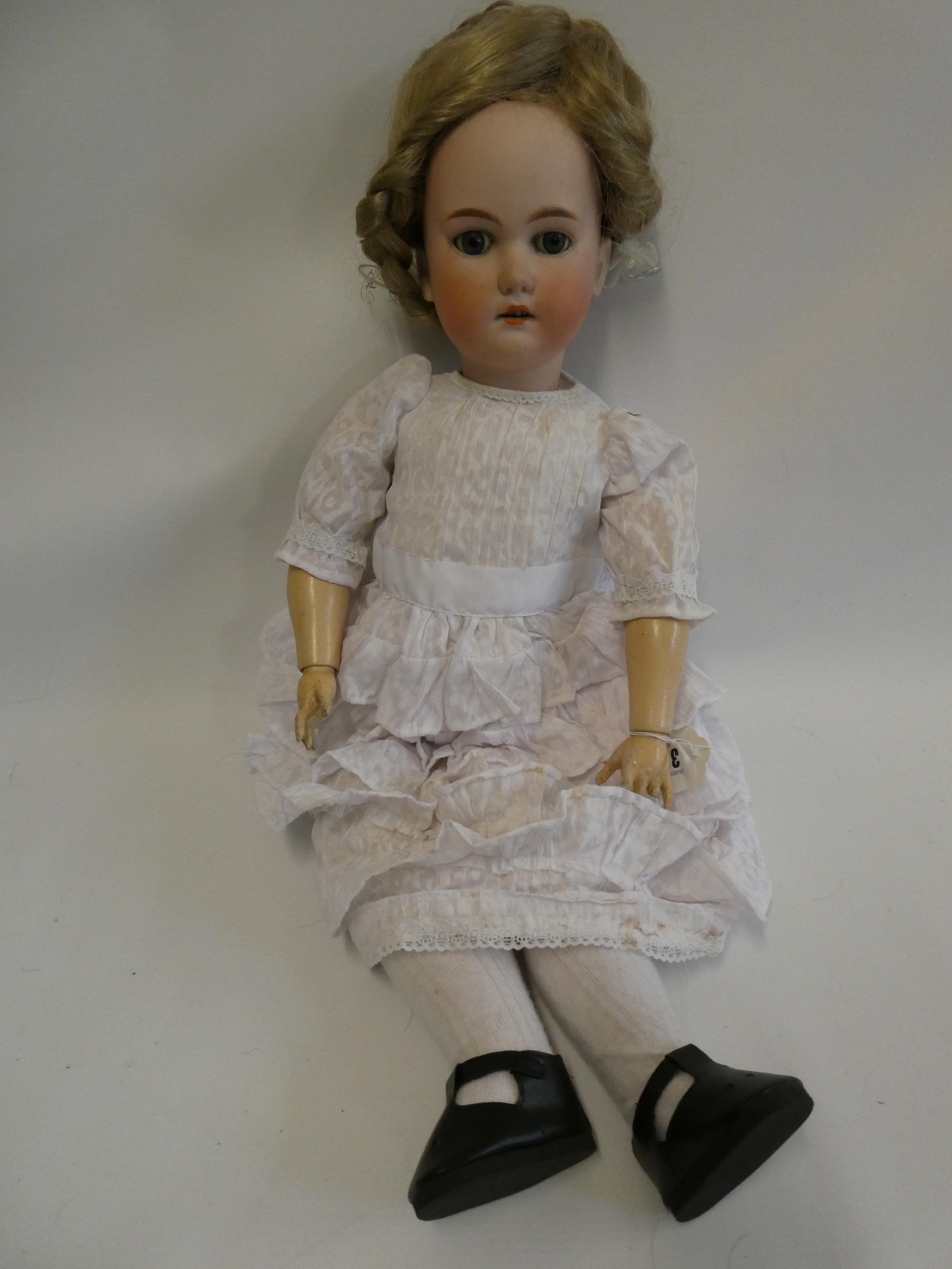 A C. M. Bergmann bisque socket head doll Image