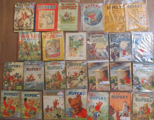 Early Daily Express Rupert Annuals Image