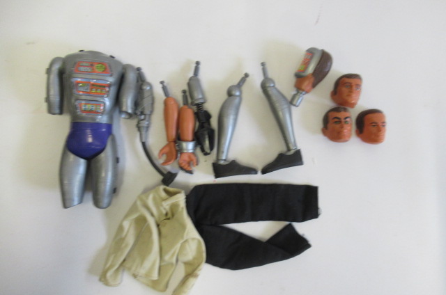Maskatron Bionic Man figure with some accessories and outfit (Est. plus 21% premium inc. VAT) Image