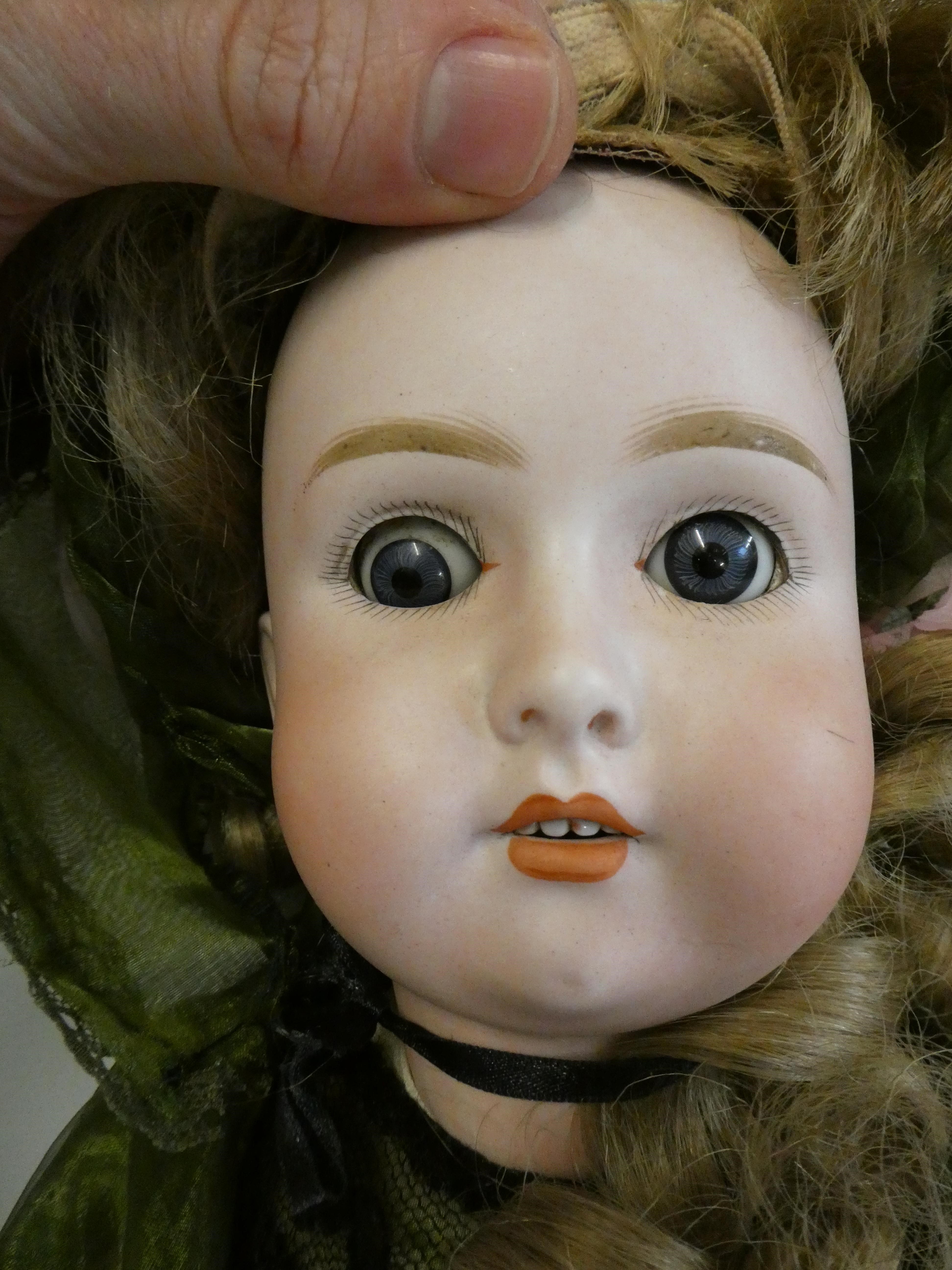 An Adolf Wislizenus bisque socket head doll Image