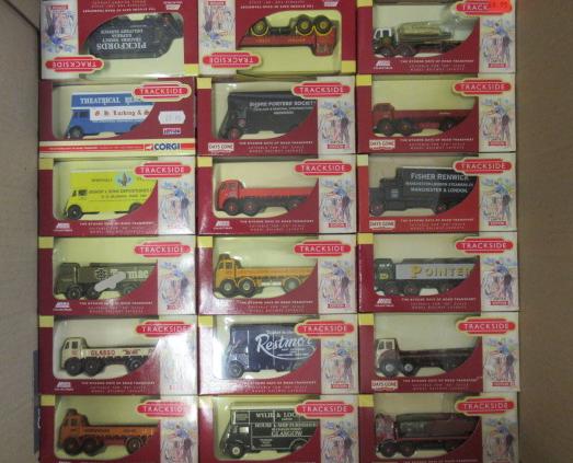 Eighteen Lledo trackside vehicles Image