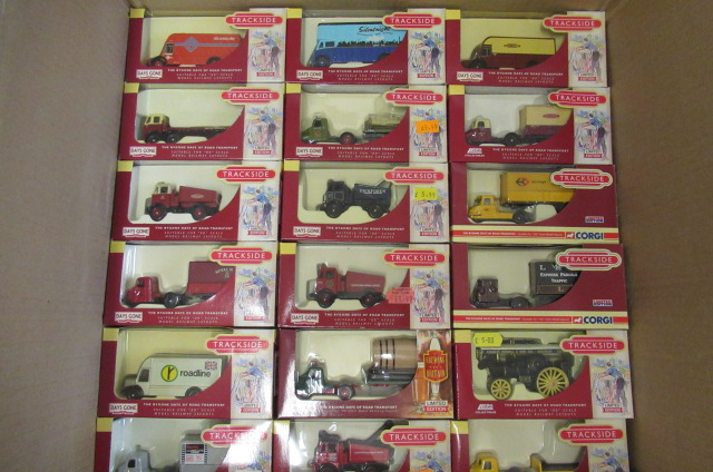 Eighteen Lledo trackside vehicles Image