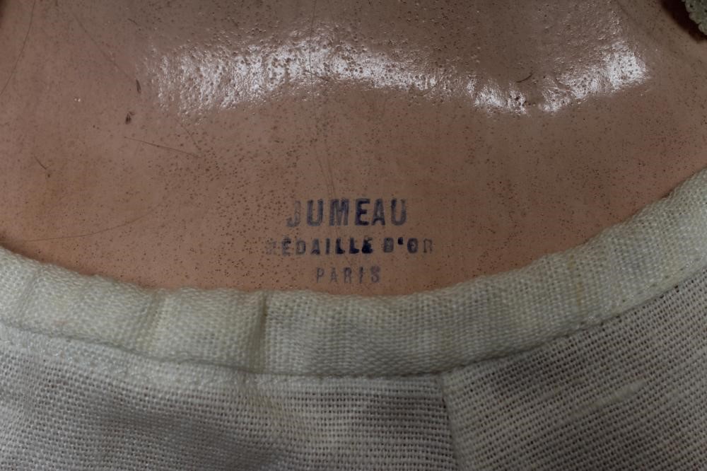 A Tete Jumeau bisque socket head doll Image