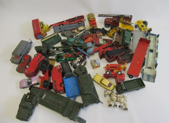 Playworn diecast by Corgi Dinky Image