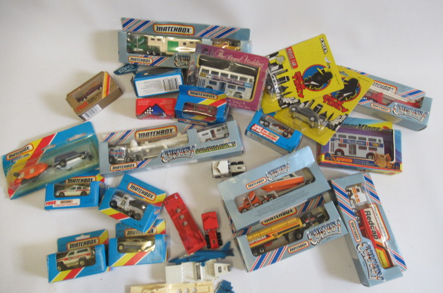 Recent issue diecast vehicles by Matchbox and others Image