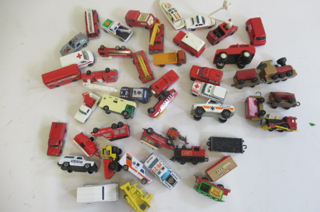 Unboxed die cast vehicles by Matchbox Image