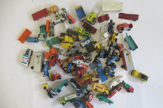Playworn vehicles by Matchbox and others Image