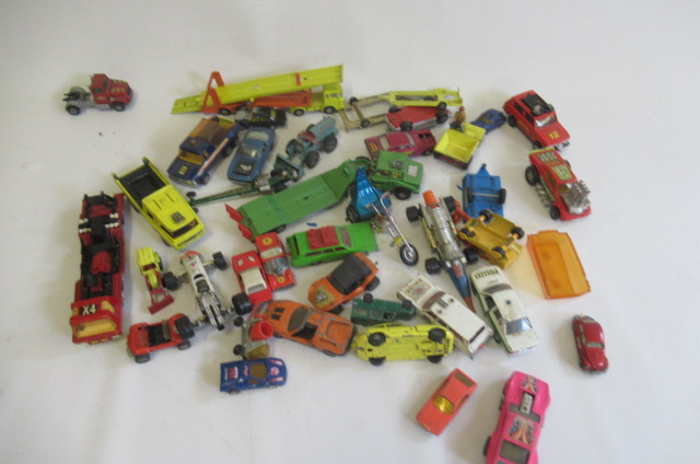 Playworn unboxed diecast vehicles Image