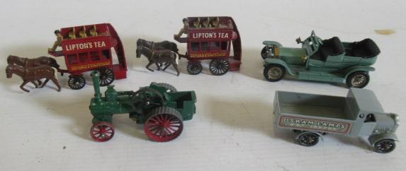 Five unboxed Yesteryear vehicles Image