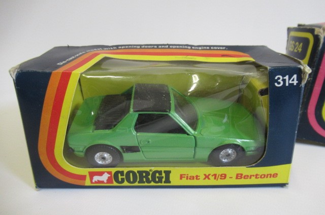 Three boxed Corgi cars Image