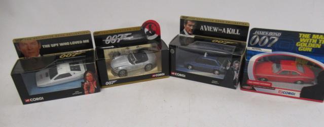 Four Corgi James Bond vehicles BMW23 Image