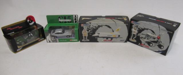 Three Corgi James Bond vehicles Space Shuttle Image